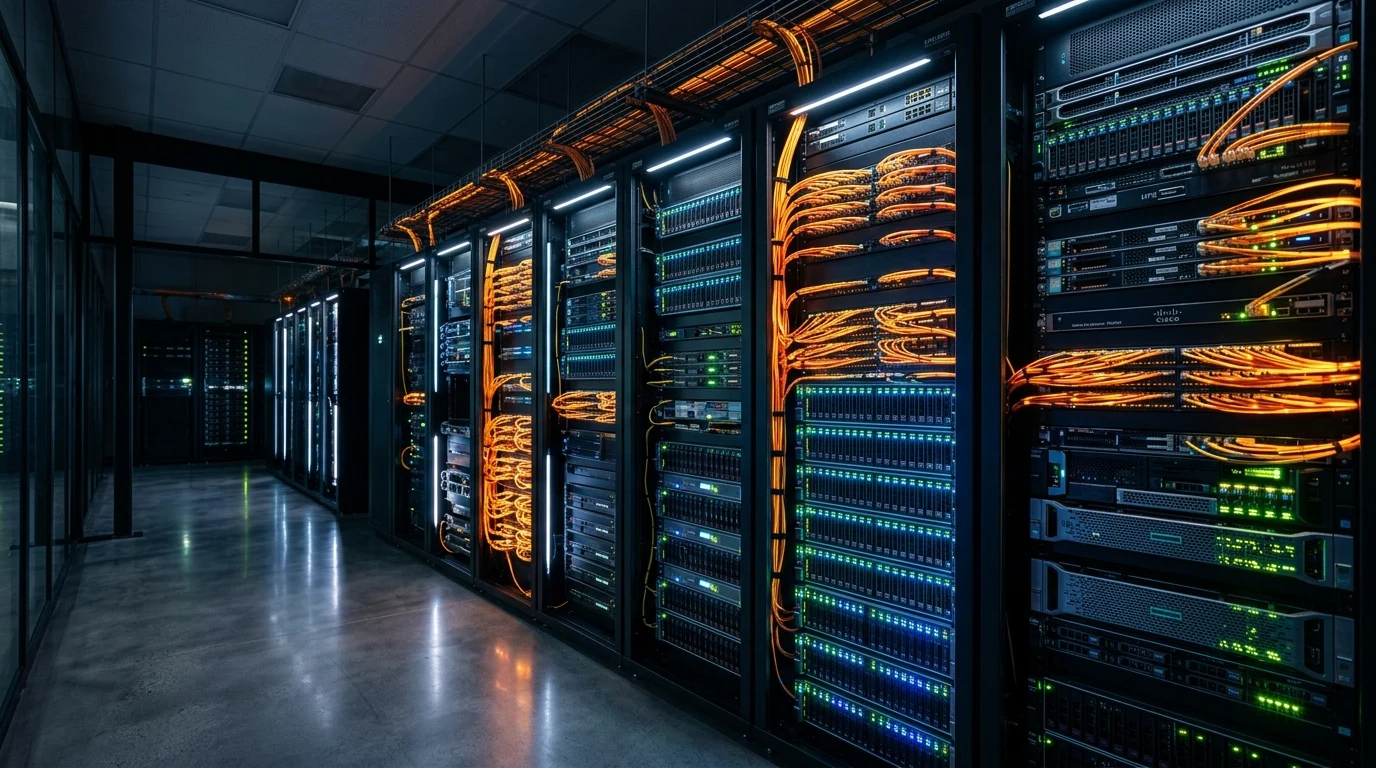 Kurumsal NVMe Sunucu Odası ve Bulut Altyapısı